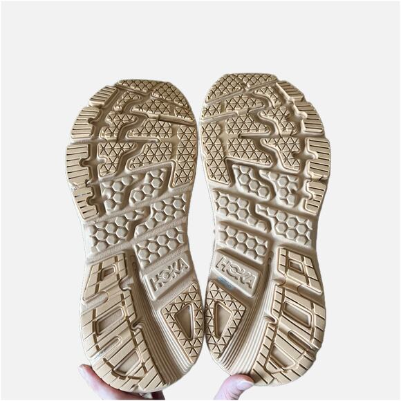 HOKA Engineered Garments x Bondi L Leopard Lace Up Sneaker Mens 10.5 Womens 11.5 - Picture 7 of 8